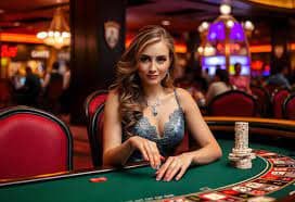 Studio live-dealer solo333 dengan dealer profesional di meja blackjack, kamera multi-sudut menangkap setiap putaran kartu dengan jernih
